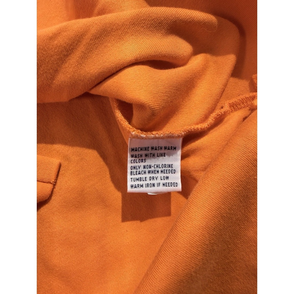 Polo Ralph Lauren Polo Shirt Mens Medium Orange Custom Fit‎ Short Sleeve Pony - Picture 4 of 7
